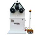 Cintreuse à 3 galets électrique 2,2 kW 400 V - Cintrage de profilés métal - Usage professionnel horizontal &amp; vertical Torros CM48T