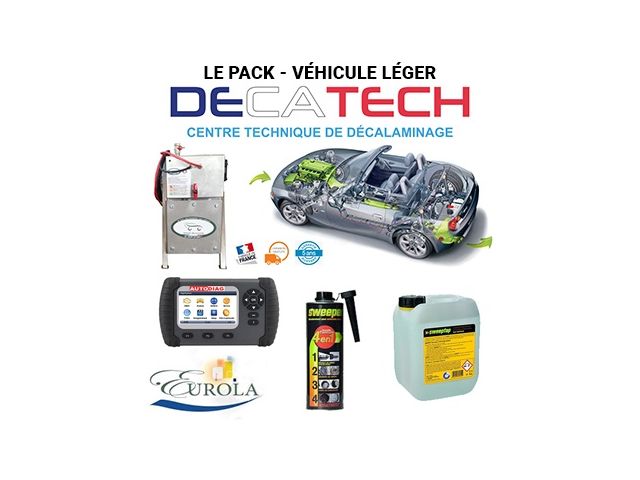 Solution de décalaminage pour véhicules légèrs : PACK DECATECH – VL