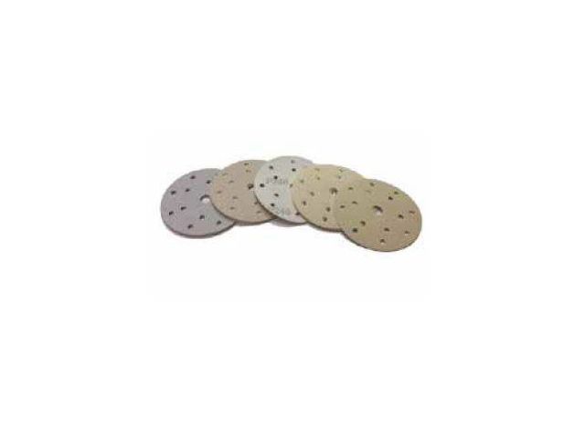 DISQUES ABRASIFS 15 TROUS SUPPORT PAPIER P600