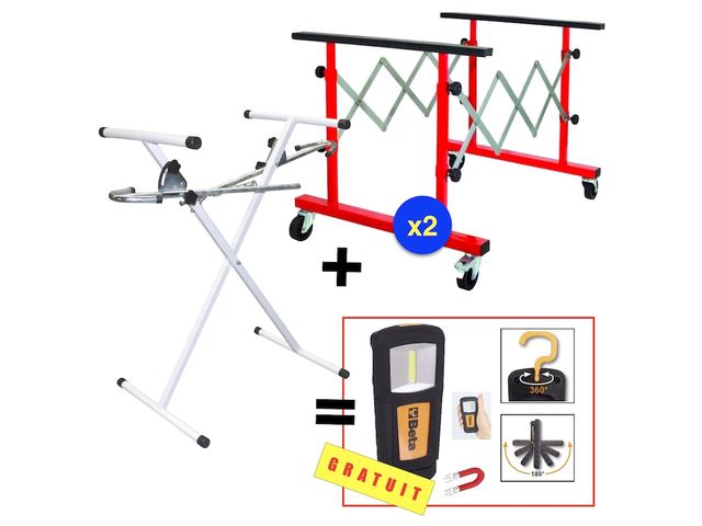 SUPER PROMO !!  2x Tréteau universel + 1x Tréteau pour P-C