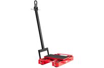 Timon rouleur 6 t 8 galets en nylon plateau rotatif avec poignée MW Tools TRA6