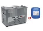 Pack nettoyeur à ultrasons 4,5L professionnel + 5L de nettoyant Ecoplus MW Tools UCC004PACK