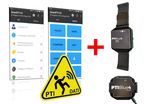 Application Android + bracelet PTI pour travailleurs isolés