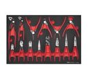 Set de pinces Foam4x4 tray 14 pièces Teng Tools TTEMB14Q