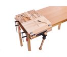 Établi en bois compact 360 x 410 mm Holzkraft TWB1