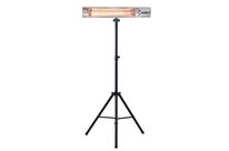 Chauffage électrique infrarouge 2kW sur trépied lampe dorée à télécommande sans fil MW Tools IRS20GVD