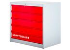 Armoire d'atelier à 5,8 ou 10tiroirs master - 1050mm de large MW Tools DELK0505