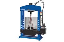 Presse d&#039;atelier hydraulique motorisée 100T 1,5kW 400V avec cylindre mobile Metallkraft WPP100HBK