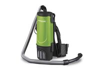 Aspirateur dorsal industriel confortable, pratique cuve plastique 4 litres 0,7 kW 230V Cleancraft FLEXCAT 104