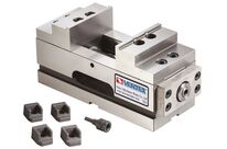 Étau de fraisage mécanique auto-centreur 4/5 axes CNC largeur des mors 101 mm ouverture 132 mm hauteur des mors 40 mm Vertex VCV-1090V