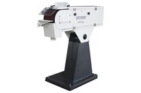 Ponceuse à bande professionnelle pour métaux 150x2000 mm 29,4 m/s 1,5/2,2 kW 400V arrêt d&amp;#039;urgence 2 vitesses Optigrind GBS150 400V