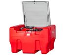 Cuve réservoir Diesel Rouge Fioul en PE 330 L avec pompe 12 V MW Tools TDC33012