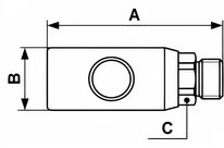 Raccord fileté mâle cylindrique | IRC 08