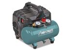 Compresseur silencieux sans huile 6L 0,75kW/1,01Ch 54L/min 8 bars 230V Aircraft AIRBOY SIL. 116 OF E