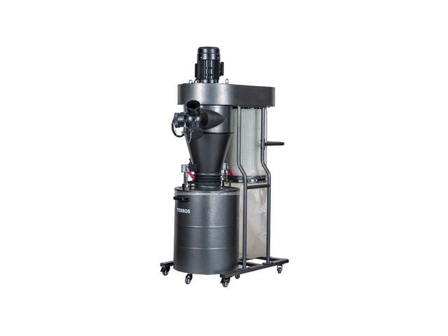 Aspirateur à copeaux et poussières bois 1450 m³/h 1,5 kW 230 V Torros ASC1450M