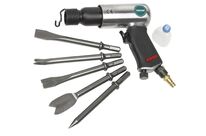 Burineur universel pneumatique + 5 burins 10 mm Aircraft MHU