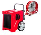 Pack déshumidificateur PRO 50L/Jour BDP50 + Ventilateur brasseur d&#039;air ø600mm MV600L MW Tools BDP50SETA