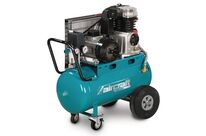 Compresseur mobile à entraînement par courroie à huile cuve 50 L 3 kW / 4 Ch 10 Bars 510 l/min 400V Aircraft AIRSTAR 503/50