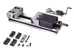 Étau de machine modulaire hydraulique anti-soulèvement largeur de mors 175 mm ouverture des mors 300 mm hauteur des mors 60 mm Vertex VMP-7BH