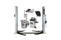 Démonte-pneu 23″ + Equilibreuse + Pont élévateur 2 colonnes | PACK GARAGE BASIC 