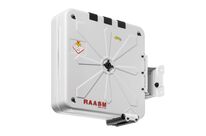 Enrouleur huile 10 m ø 1/2 150 bars Acier Peint/ABS avec enroulement automatique et support mural fixe Raasm RA.9450.401