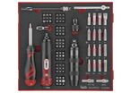 Jeu de douilles Foam2 tray PLAT- PH- PZ- TX- TPX- GR- HEX- Square 95 pièces Teng Tools TEDSD95