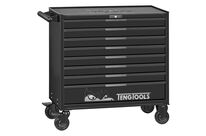 Servante d&amp;#039;atelier noire professionnelle extra large 8 tiroirs Teng Tools TSW37B8