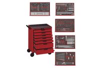 Servante rouge foam mini master set 7 tiroirs Teng Tools TCEMM385N