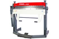 Plieuse de tôle manuelle et à pied largeur du travail 1020 mm 0-135° épaisseurs jusque 2,5 mm segments en haut incl. butée de longueur Torros PM1020