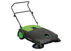 Balayeuse manuelle avec système à brosses tandem - surface de nettoyage maximale 3.200 m²/h - largeur de travail avec brosses latérales 800 mm Cleancraft HKM 801