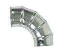 Coudes 90° galvanisés à brides de diamètre 250 mm Holzkraft VSB90-250