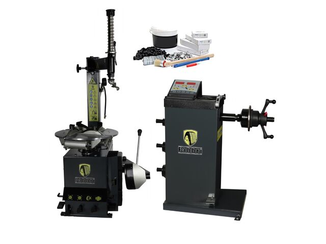 Démonte pneu 22&#039;&#039; + Équilibreuse manuelle 24 | Pack Easy 