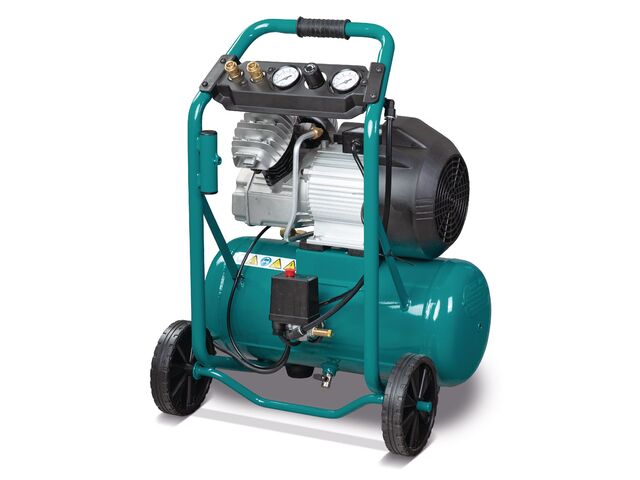 Compresseur de chantier mobile cuve 24 L 2,2 kW / 3 Ch 310 L/min 10 bars 230V Aircraft COMPACT-AIR 361/24 E