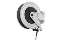 Enrouleur industriel Diesel 12 m Ø 1 10 bars Acier peint avec enroulement automatique et support mural fixe Raasm RA.8530.603