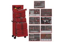 Servante rouge foam mega master set Teng Tools TCEMM699NV