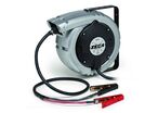 Enrouleur de câble chargeur batterie 7 m 2G 9 mm² V Polypropylène avec enrouleur automatique et support mural pivotant Zeca Z6216
