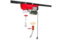 Palan électrique à câble 125/250kg 12/6m 500 W 230 V télécommande SANS fil MW Tools SH25012R