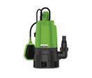 Pompe submersible pompe combinée pour eaux claires et eaux chargées - capacitié 18.000 l/h - 0,75 kW 230 V Cleancraft SDWP 7518