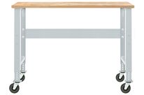 Établi modulaire Rubberwood avec roues 1500 mm MW Tools MOD150WR