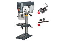 Perceuse d&amp;#039;établi jusque ø 20 mm raccord CM2 550W 400V 12 vitesses + étau de perçage + jeu de boulons Optidrill DQ22 400V PACK