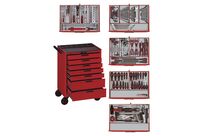 Servante d&amp;#039;outils professionnelle 215 pcs Teng Tools TCMM215N