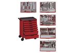 Servante d'outils professionnelle 215 pcs Teng Tools TCMM215N