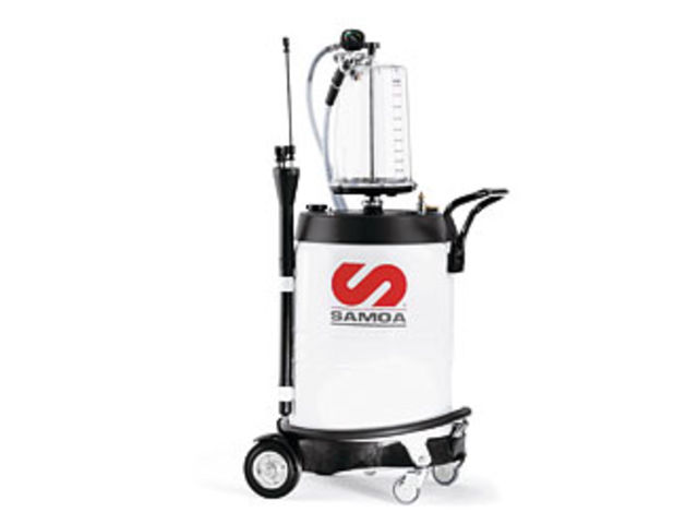 Récupérateur d’huile usée par aspiration 100 litres avec réservoir de contrôle : 372100