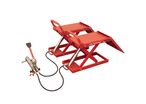 Élévateur mobile à ciseaux pour voitures avec pompe hydraulique 1350kg 450mm MW Tools MLM1500