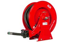 Enrouleur AdBlue 15 m Ø 3/4 20 bars Acier peint avec enroulement automatique et support mural fixe MW Tools SHAD3415