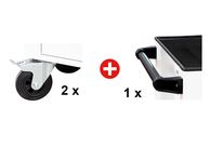 Jeu de poignée + roues pour servante à outils MW-TOOLS MW Tools GWACCSET