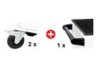Jeu de poignée + roues pour servante à outils MW-TOOLS MW Tools GWACCSET