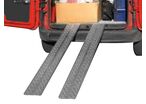 Jeu de rampes fixes en aluminium 1000kg 3009x300mm MW Tools VAM040B3HS/30