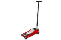 Cric rouleur hydraulique 3 t double pompe et pédale de montée rapide MW Tools CAT30DP