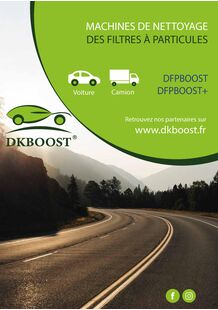 Plaquette Machine DPFBOOST (nettoyage de FAP) 